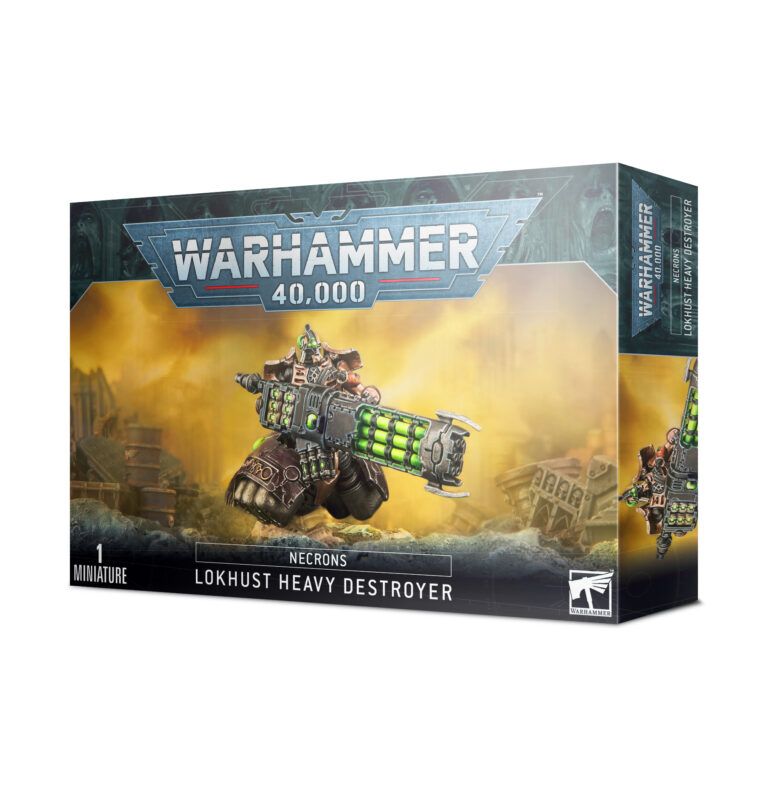 Destructor pesado Lokhust de los Necrones