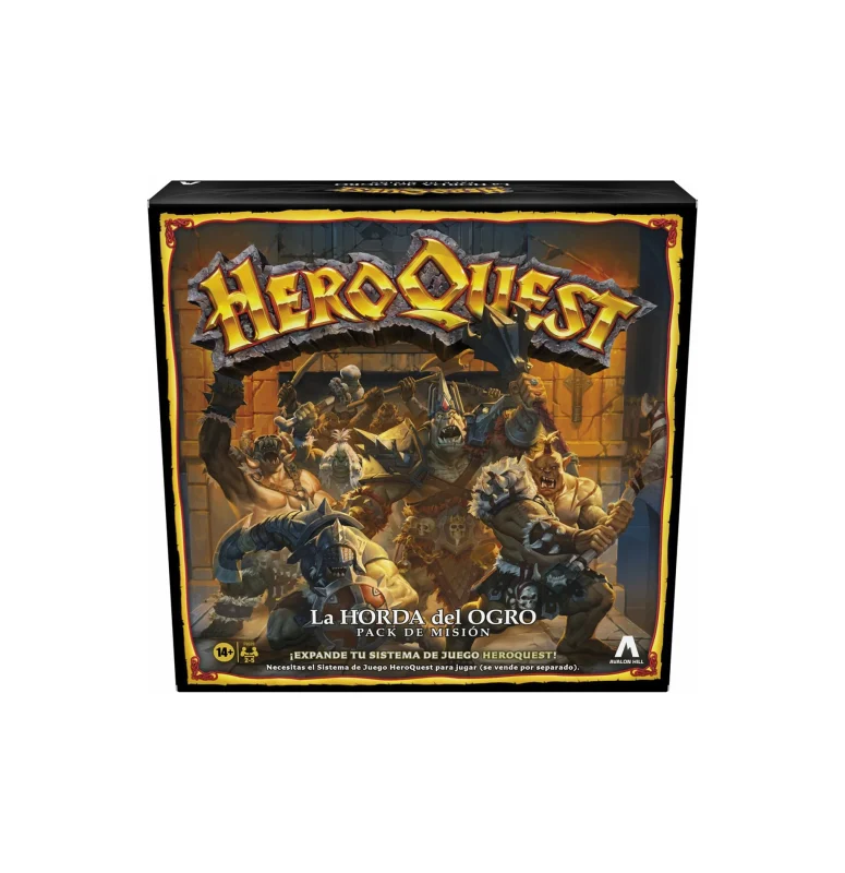 LA HORDA DEL OGRO EXPANSION HEROQUEST HASBRO GAMING