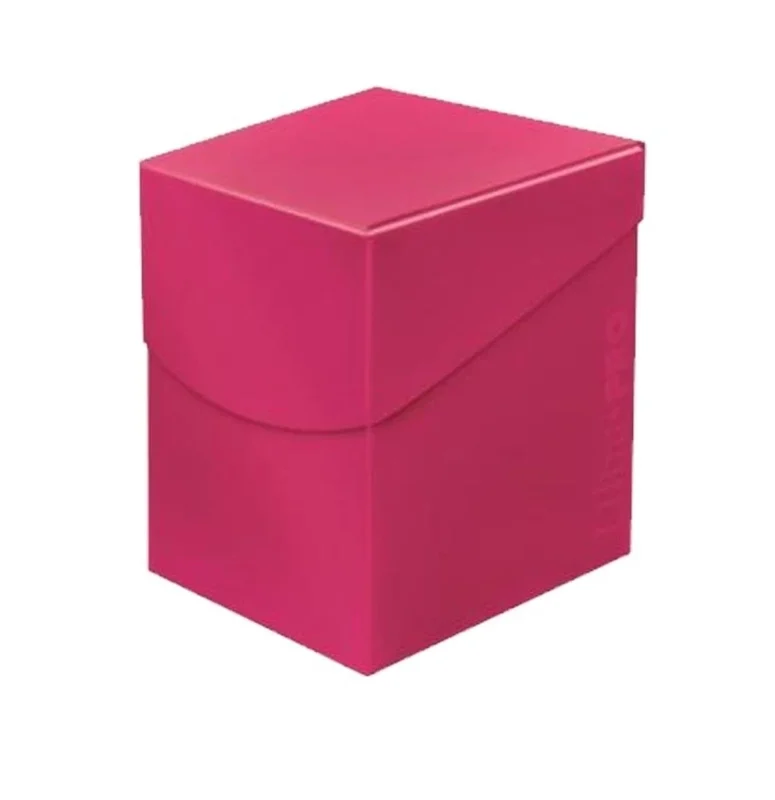 Caja de mazo Deck Box Eclipse 100 Rosa Ultra Pro.