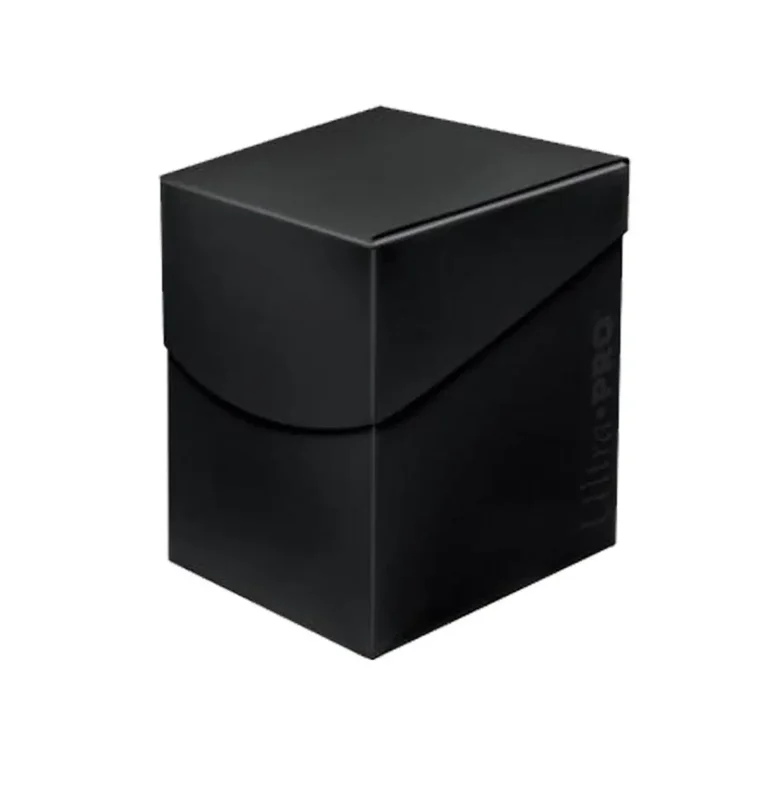 Caja de mazo Deck Box Eclipse 100 Negro Ultra Pro.
