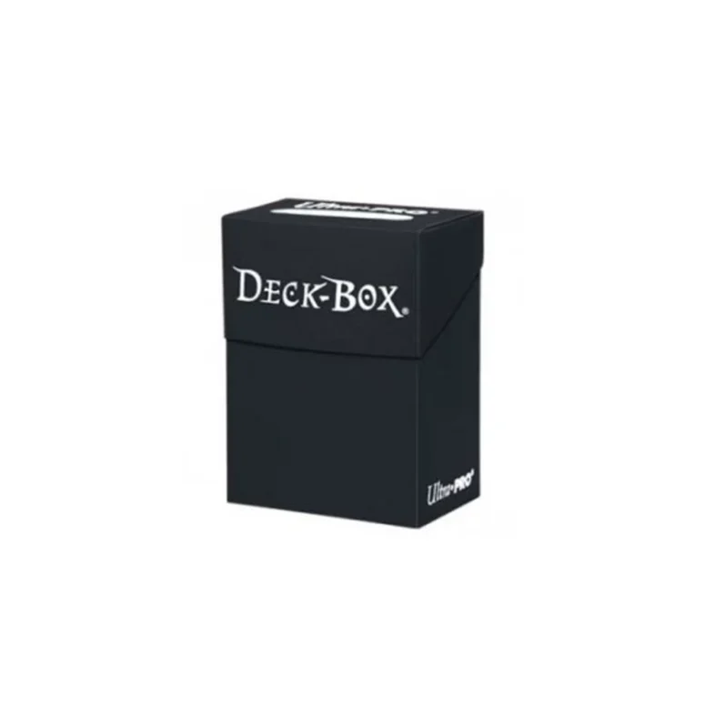 Caja de mazo Deck Box Solid Negro Ultra Pro.
