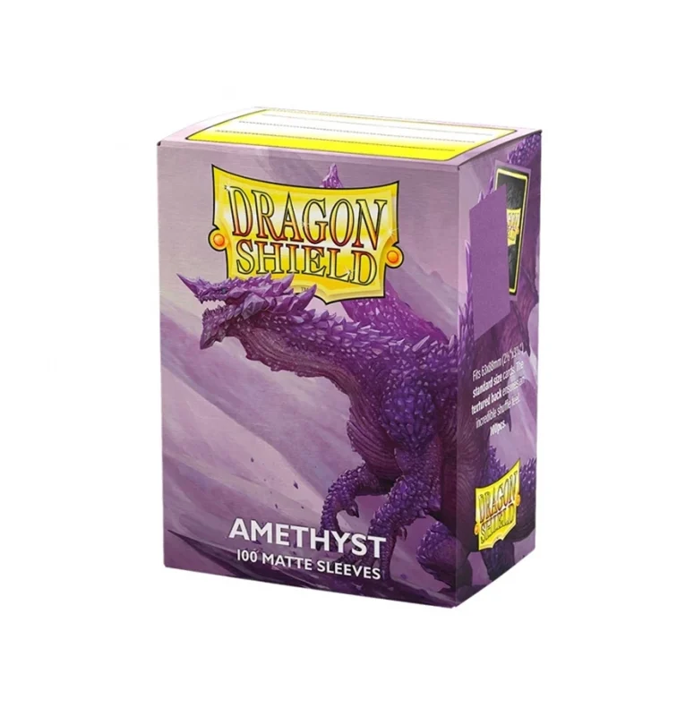 Fundas Standard Matte Morado Amethyst (100 unidades) - Dragon Shield