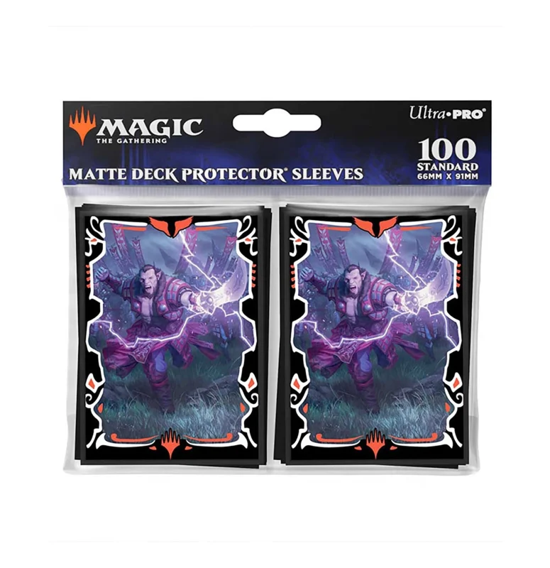 Sleeves Standard (100 Unidades) Deck Protector Sleeves Mardu Commander Magic The Gathering - Ultra Pro