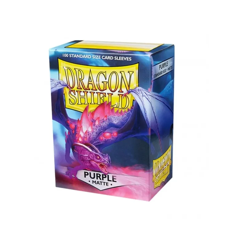 Fundas Standard Matte Morado (100 fundas) Dragon Shield.