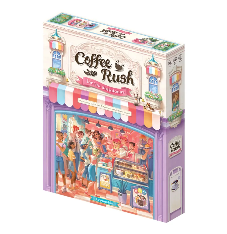 Coffee Rush: Tartas deliciosas
