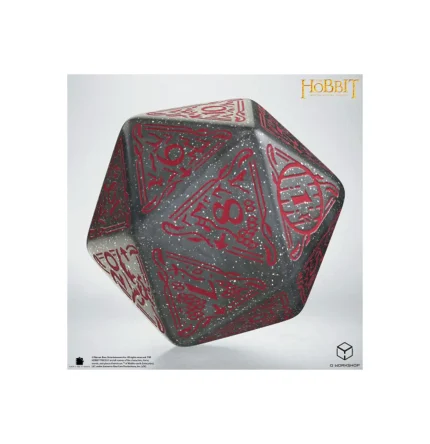 Dado Jumbo D20 Lunaris - The Hobbit - Q Workshop