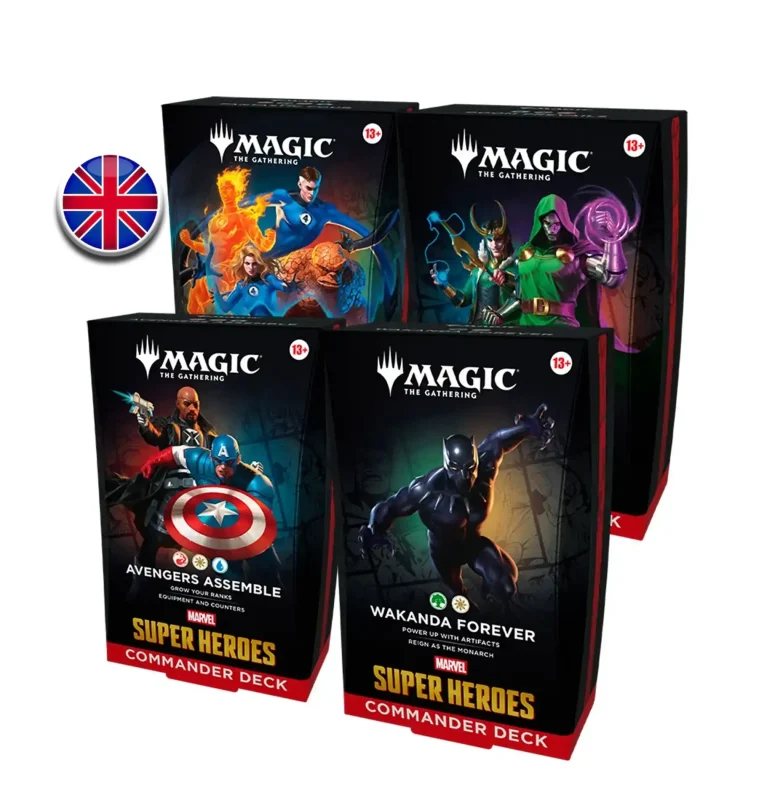Commander  Marvel Super Heroes Inglés - Magic The Gathering