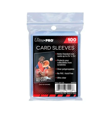 Fundas Standard Regular Cards (100 fundas) Ultra Pro. 66x91mm