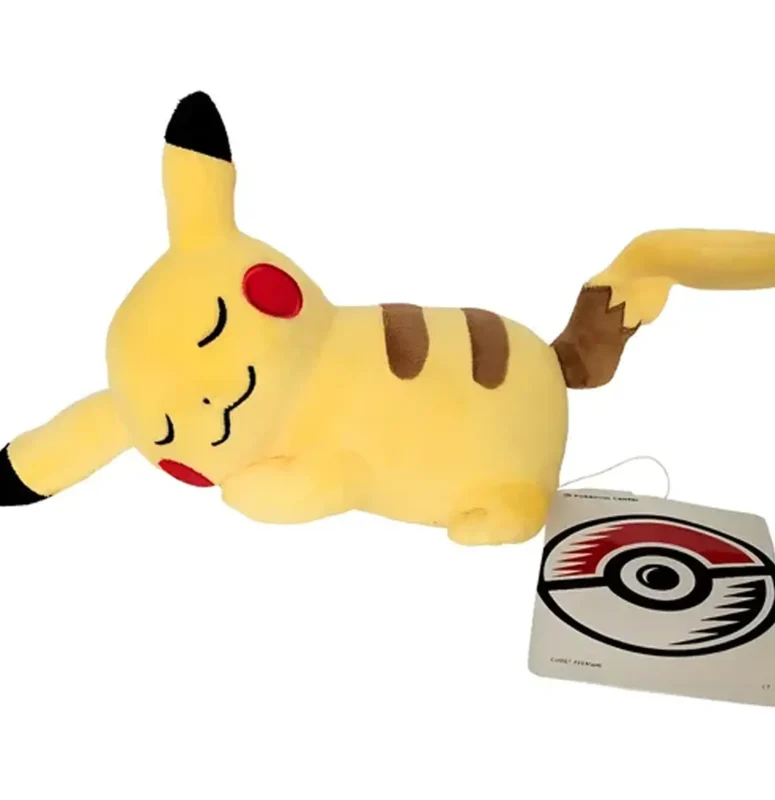Peluche Pikachu Dormido - Pokémon center