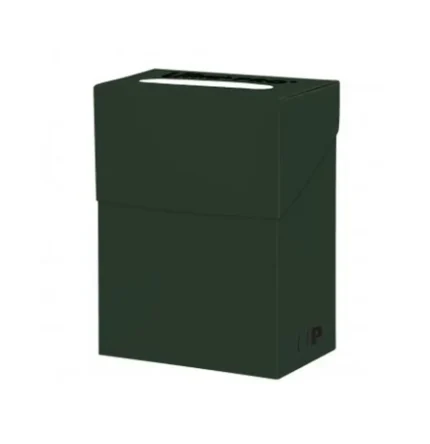 Caja de mazo Deck Box New Solid Verde Oscuro Ultra Pro