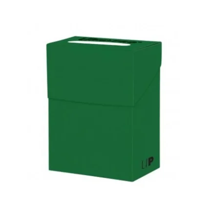 Caja de mazo Deck Box New Solid Verde Ultra Pro.