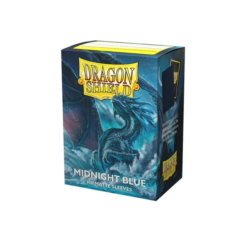 Fundas Standard Matte Midnight Blue (100 fundas) Dragon Shield