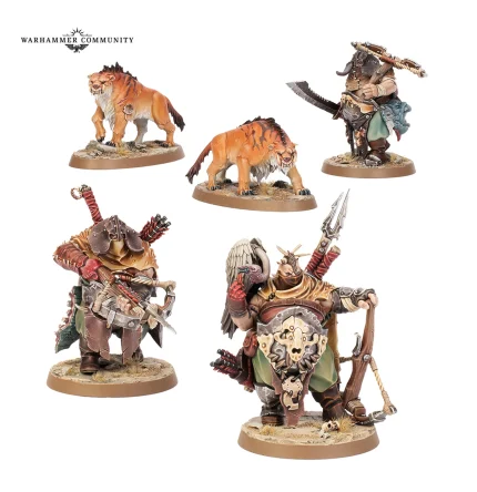 Ogor Mawtribes: Cazadores con colmillosables