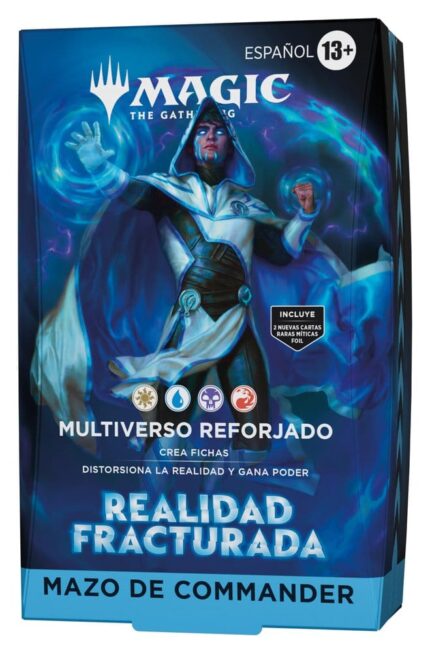Mazo de Commander Multiverso Reforjado Español Realidad Fracturada – Magic: The Gathering