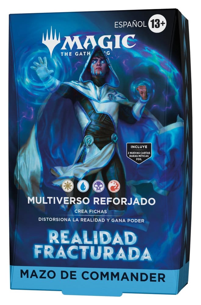 Mazo de Commander Multiverso Reforjado Español Realidad Fracturada – Magic: The Gathering