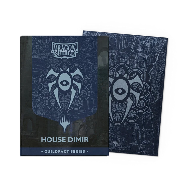 Fundas Dragon Shield Guildpact House Dimir – Matte Dual Art (100)