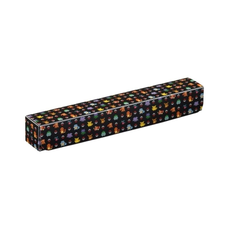 Tubo portatapete Pokémon TCG — Pixel Art negro