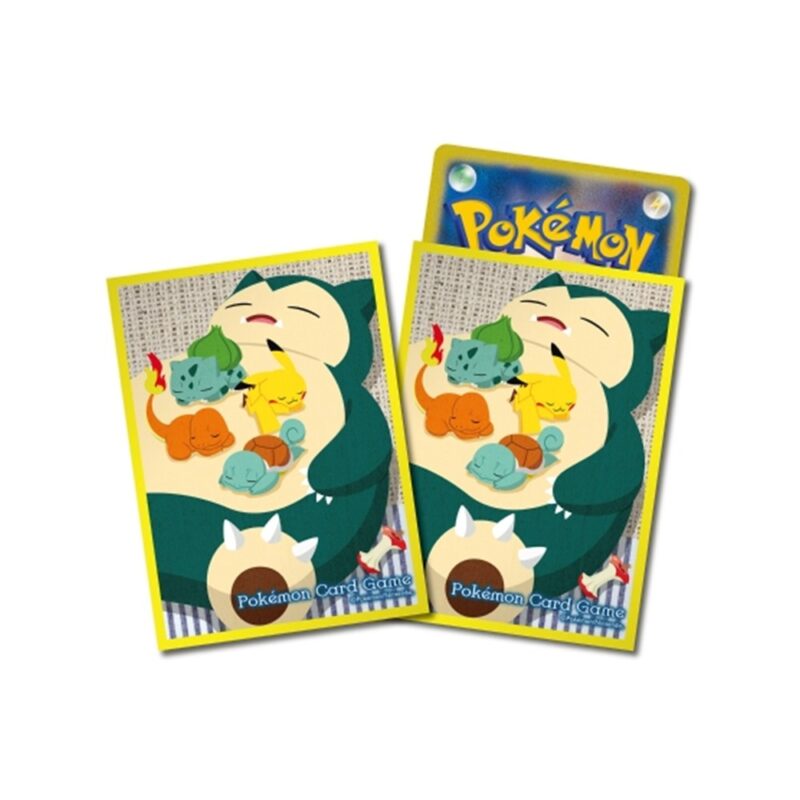 Fundas Pokémon TCG — Snorlax amarillo (64)