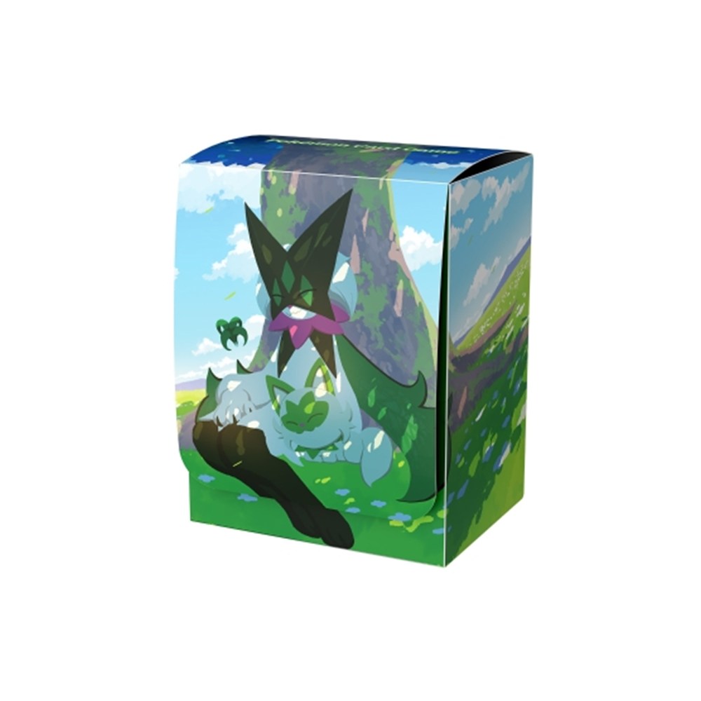 Pack Pokémon TCG — Sprigatito y Meowscarada durmiendo (caja + 64 fundas) - Imagen 3