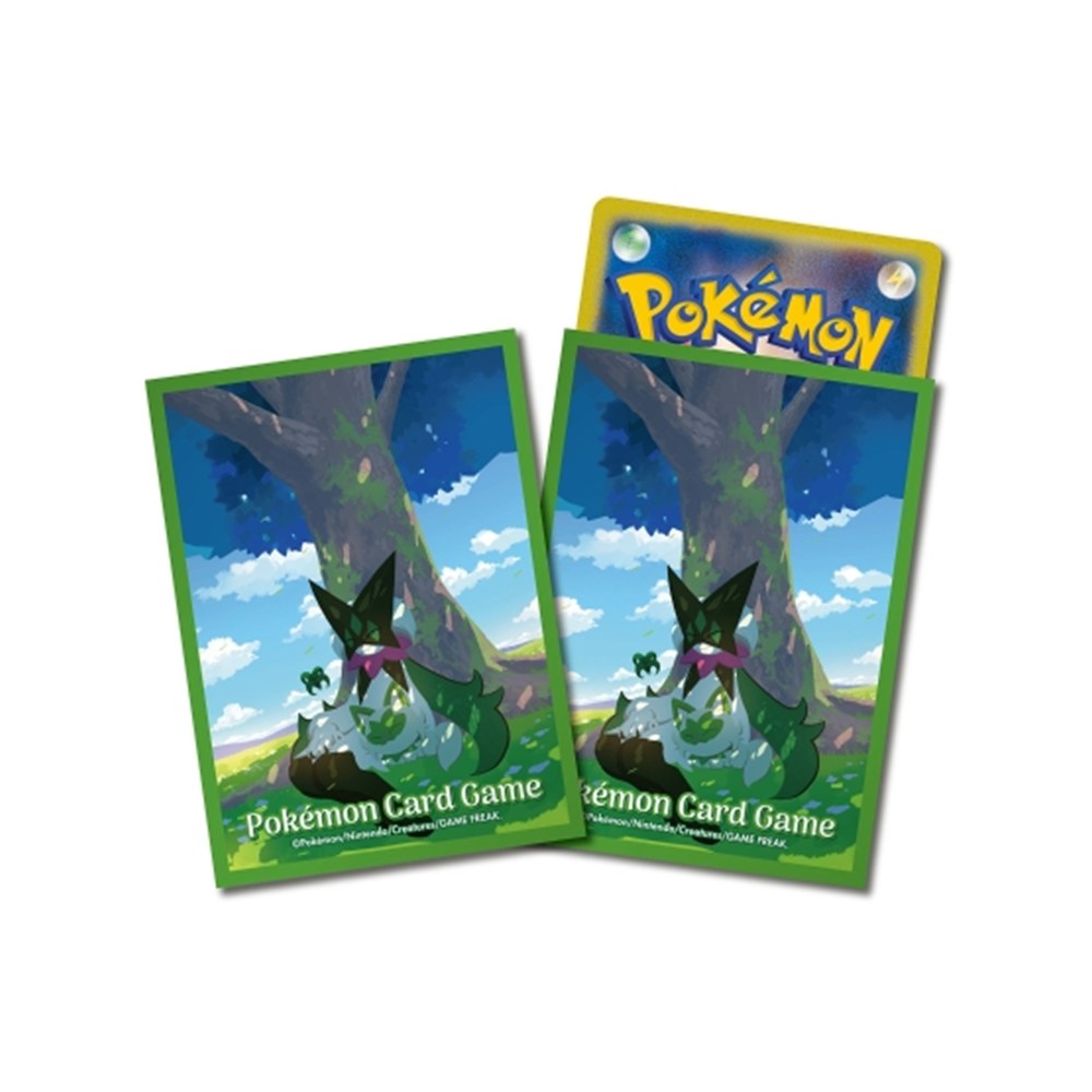 Pack Pokémon TCG — Sprigatito y Meowscarada durmiendo (caja + 64 fundas) - Imagen 2
