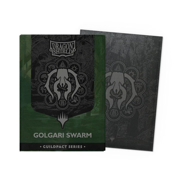Fundas Dragon Shield Guildpact Golgari Swarm – Matte Dual Art (100)