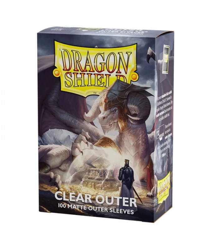 Fundas Standard Outer Sleeves Clear (100 fundas) – Dragon Shield