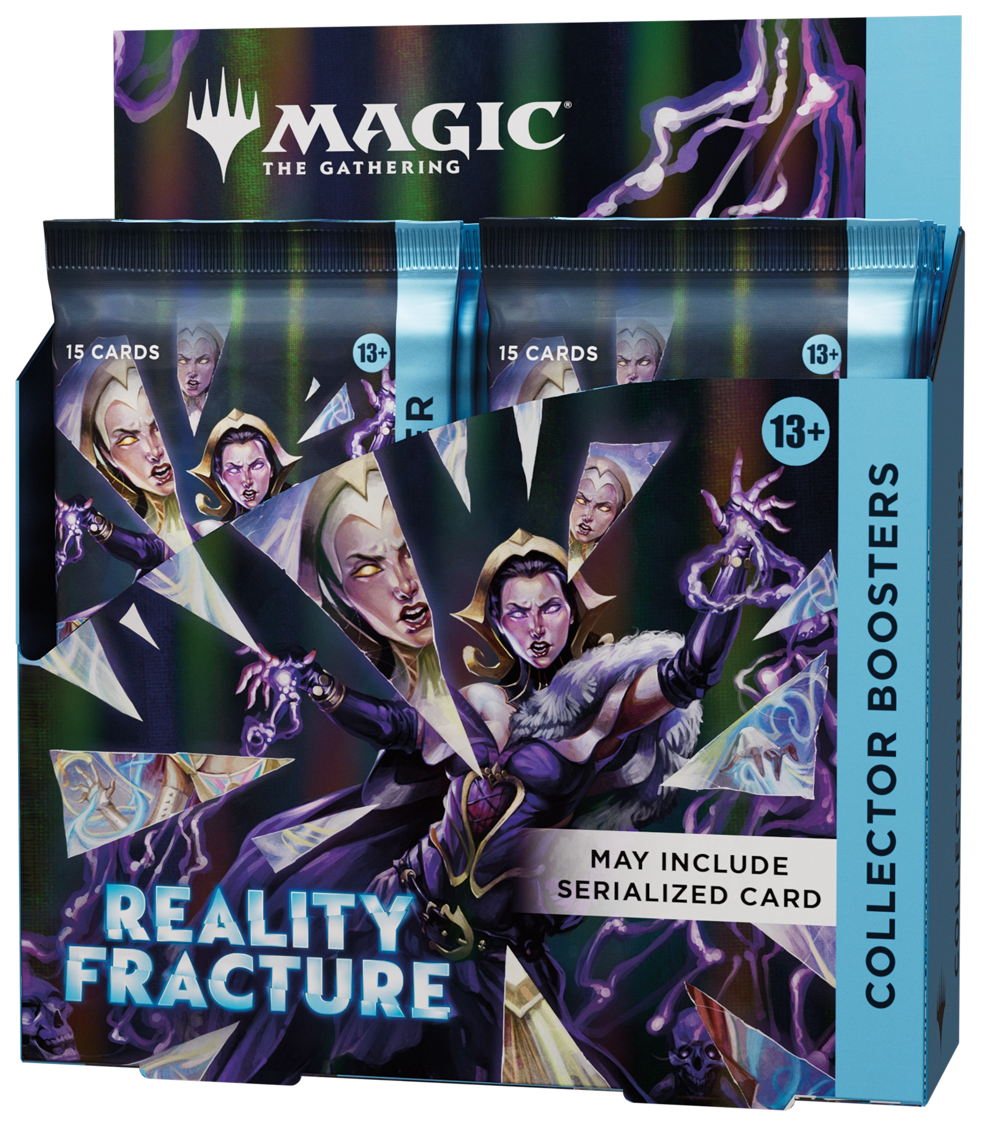 Collector Booster Display (12 sobres) Inglés Reality Fracture – Magic: The Gathering