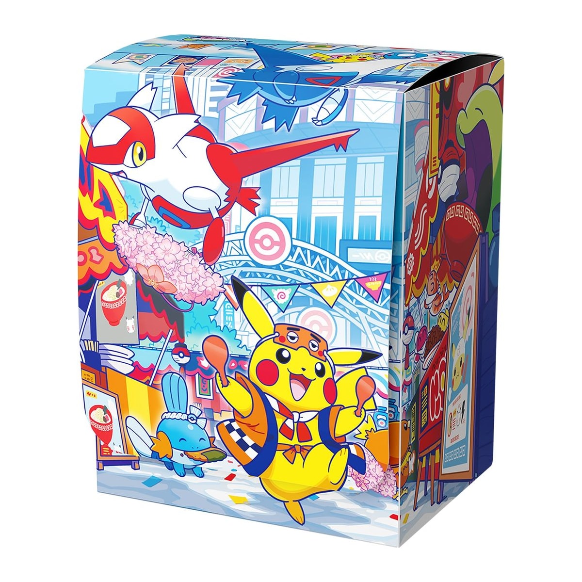 Pack Pokémon TCG — Pokémon Center Fukuoka (caja + 64 fundas) - Imagen 2