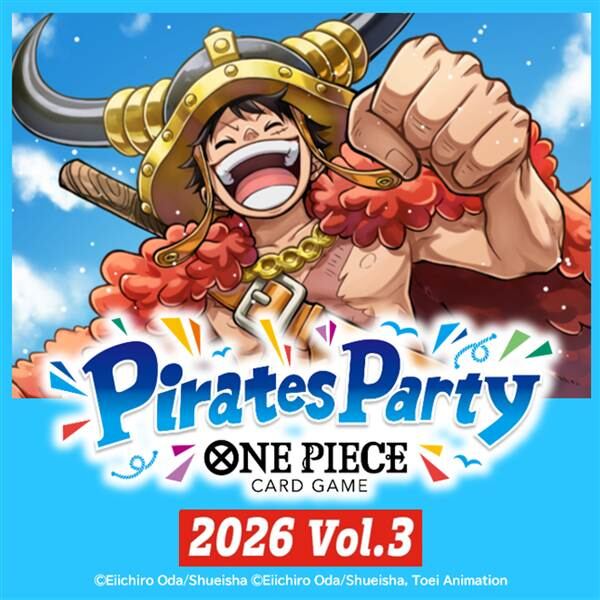 ONE PIECE CARD GAME Pirates Party 2026 Vol.3