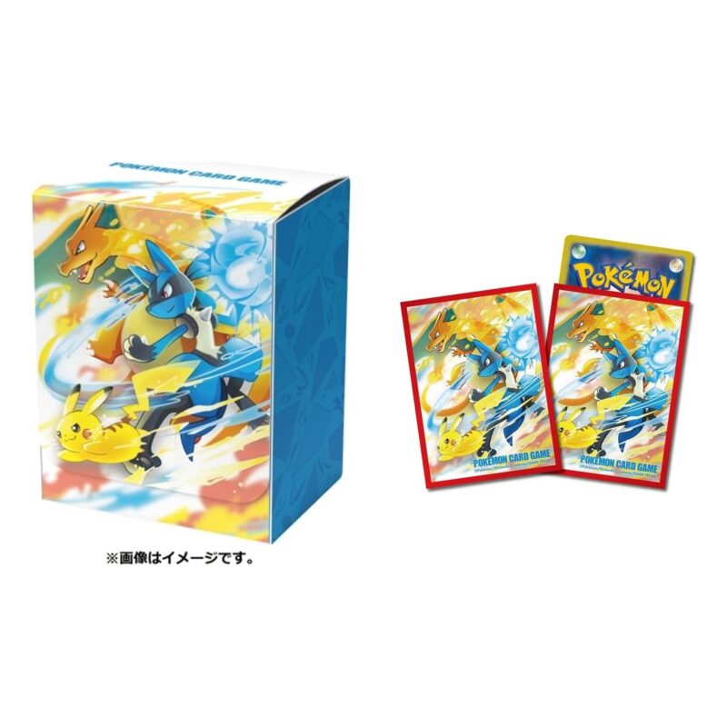 Pack Pokémon TCG — Battle Start! (caja + 64 fundas)