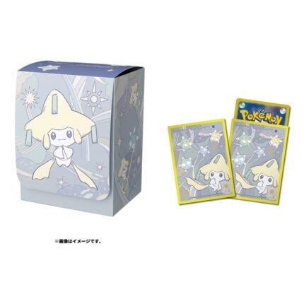 Pack Pokémon TCG — Jirachi, conexión estelar (caja + 64 fundas)
