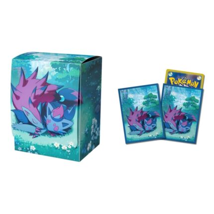 Pack Pokémon TCG — Zorua y Zoroark durmiendo (caja + 64 fundas)