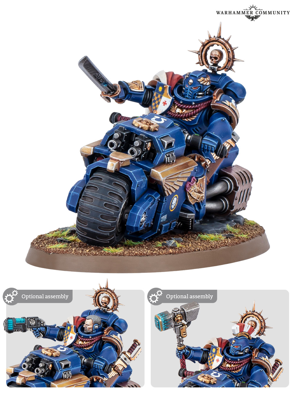 Space Marines: Capitán en moto