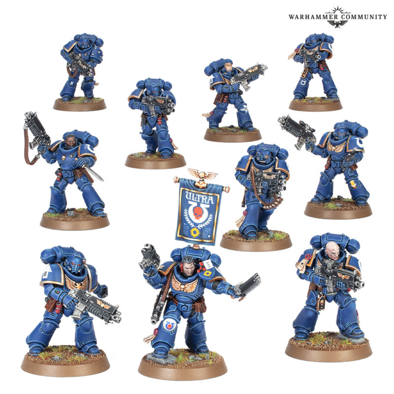 Space Marines: Escuadra de Intercesores