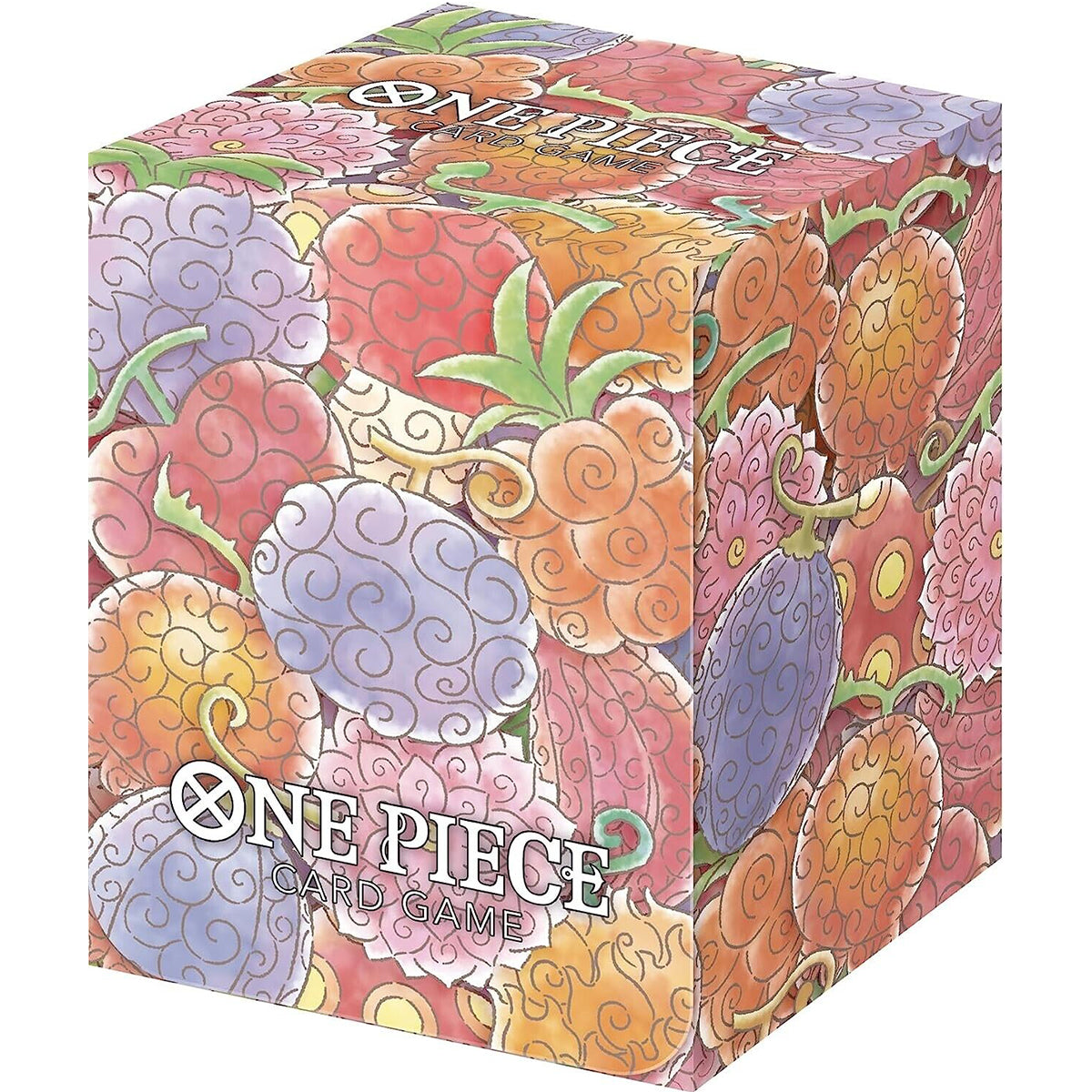 Portamazo oficial One Piece Card Game Bandai con diseño de Frutas del Diablo