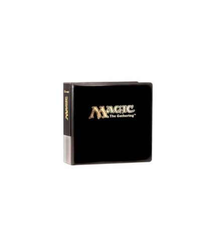 Archivador Ultra Pro Magic Black negro de tres anillas