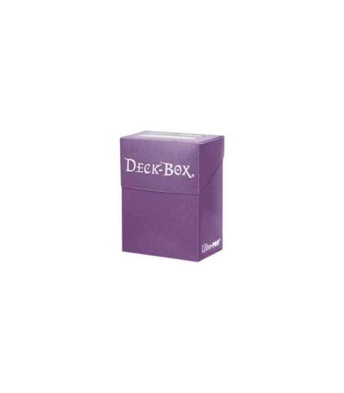 Caja de mazo Ultra Pro Solid morada
